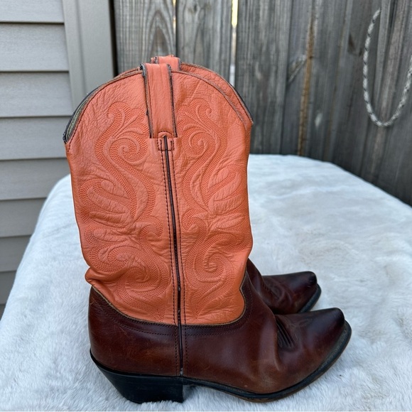 Durango Women's Leather Boots Size 7.5 - Picture 1 of 15